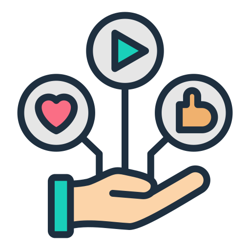 Social Media Management Icon